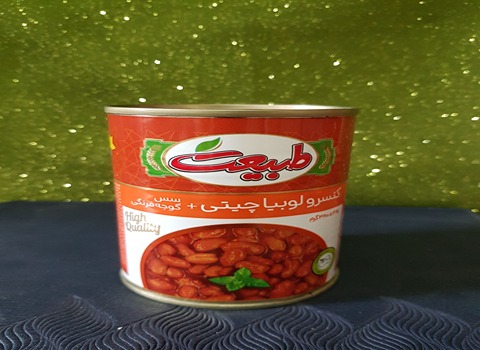 تصویر 3 از قیمت کنسرو لوبیا چیتی با سس گوجه فرنگی طبیعت